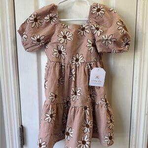 Little Co. by Lauren Conrad Pink Floral Dress NWT!
